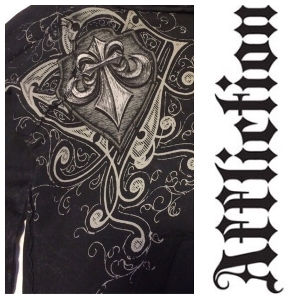 Affliction Jacket -Live Fast Hooded SALE🇺🇸 - Picture 2 of 6